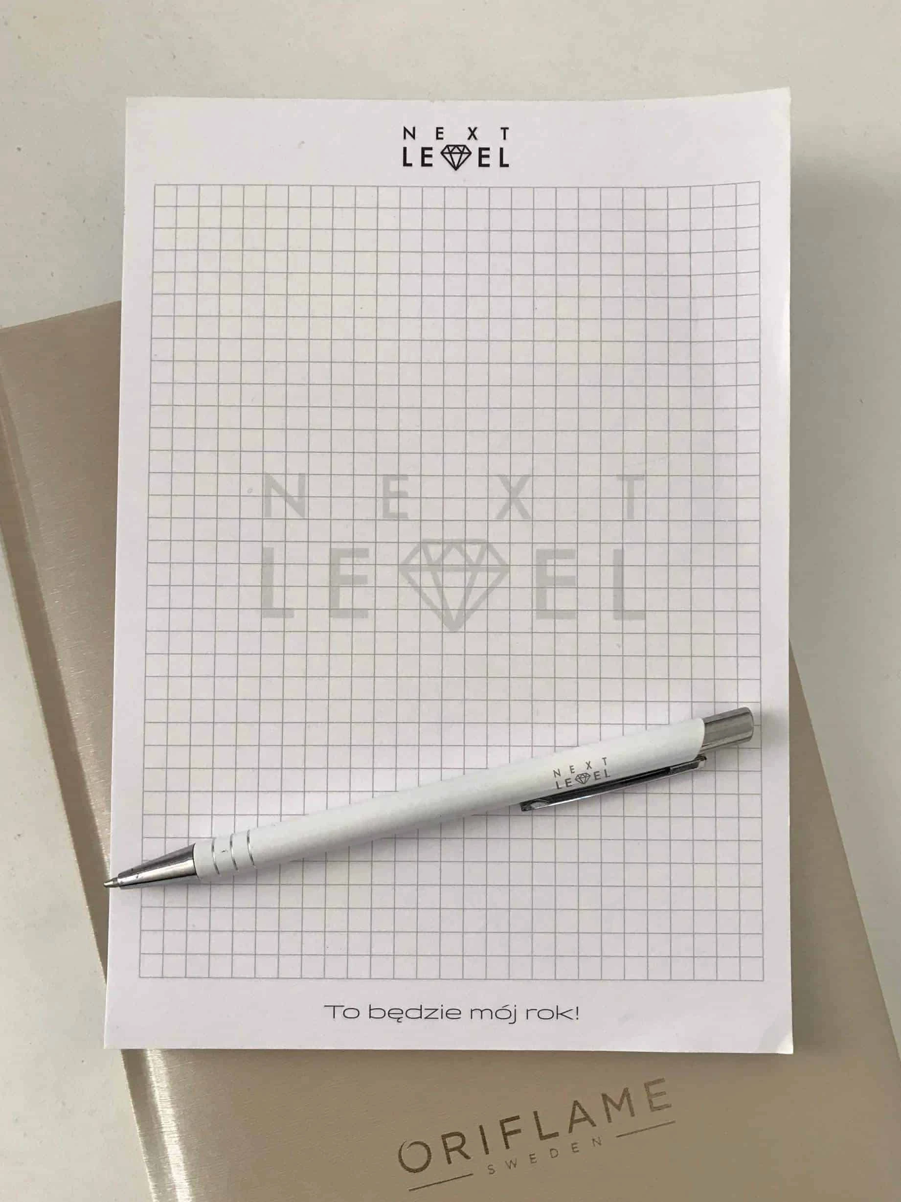 notesy firmowe z logo Next level