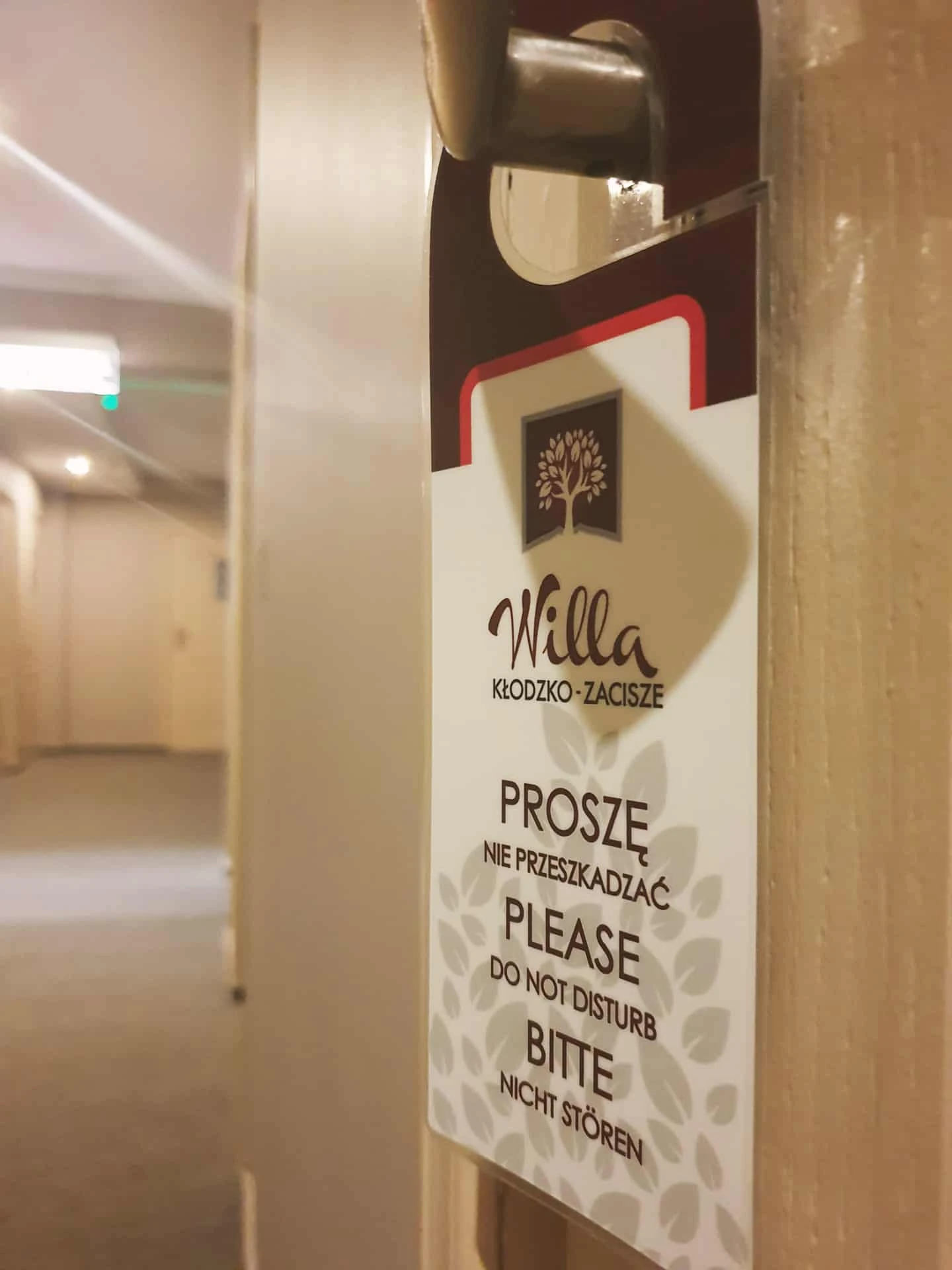 zawieszki hotelowe dla Willa Kłodzko Zacisze