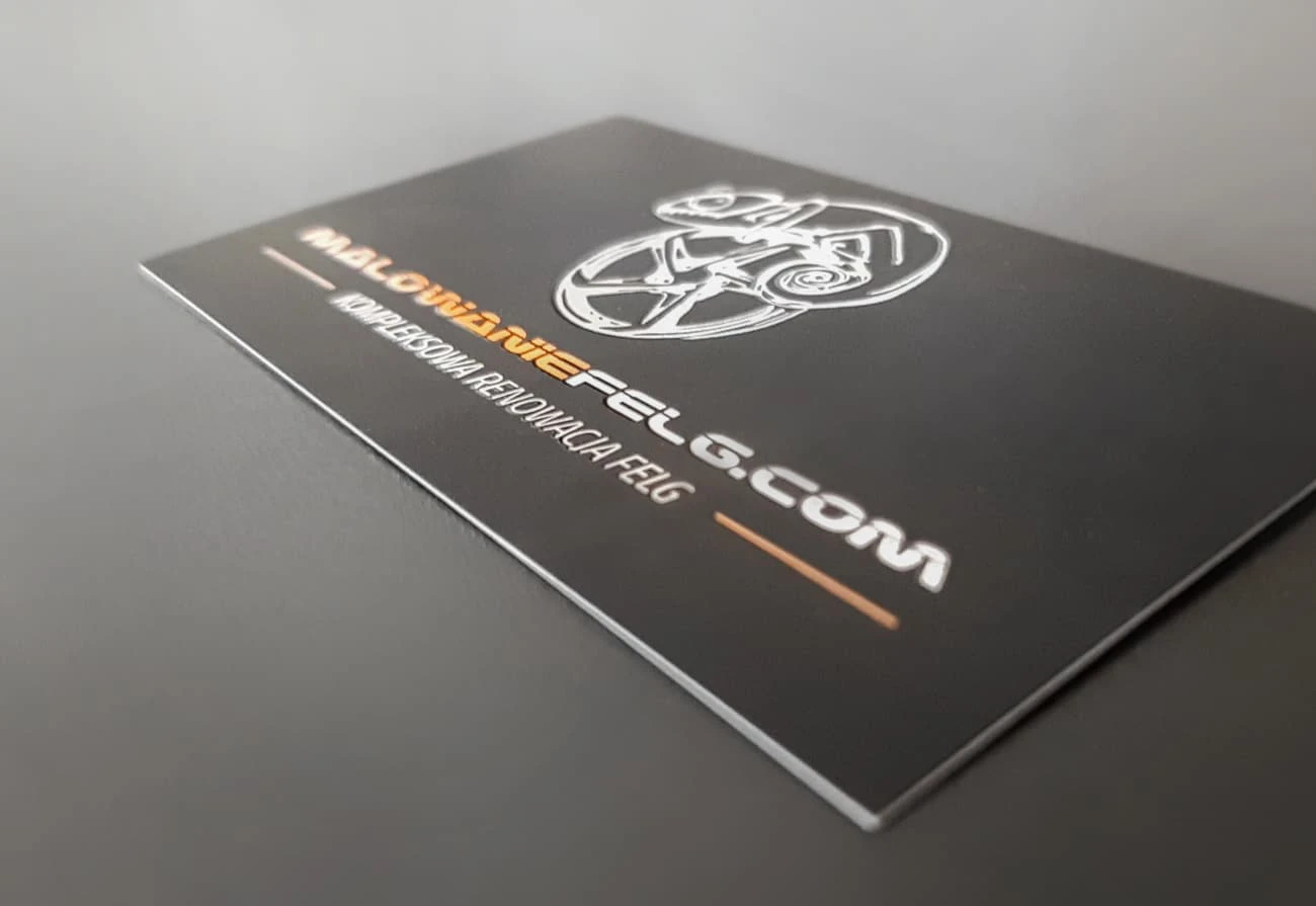 grube wizytówki dla MalowanieFelg.com