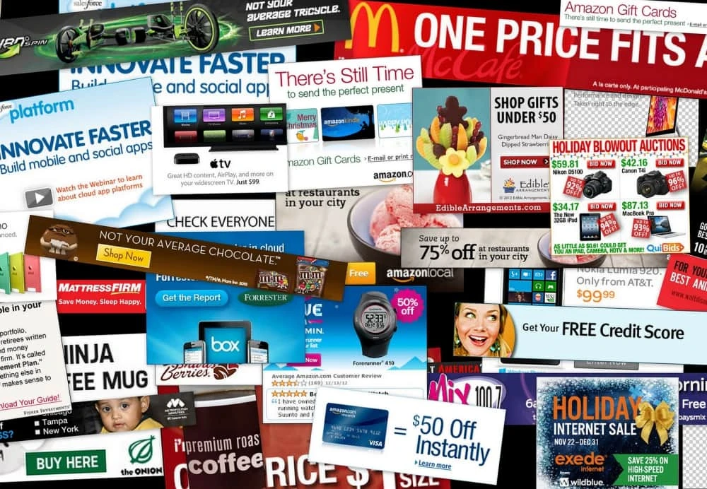 zbyt duza ilosc reklam