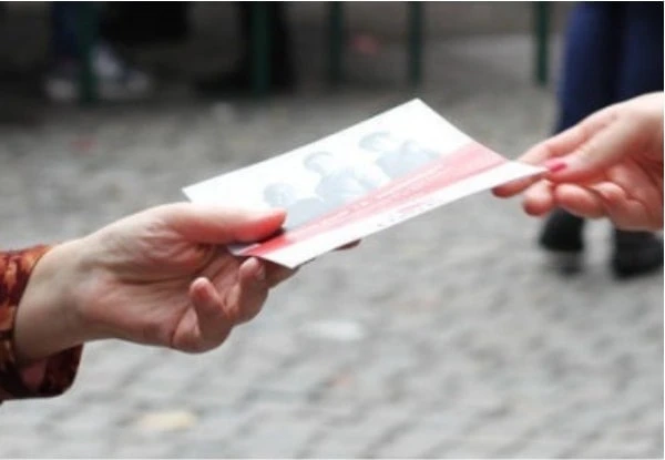 roznoszenie, dystrybucja ulotek