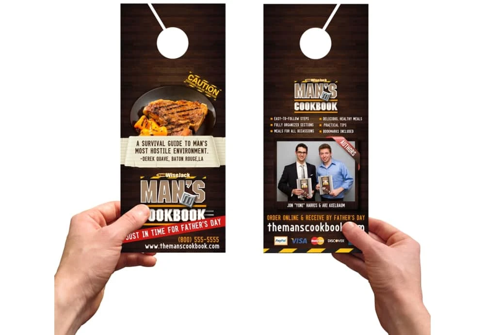 zawieszki na drzwi z indywidualnym nadrukiem