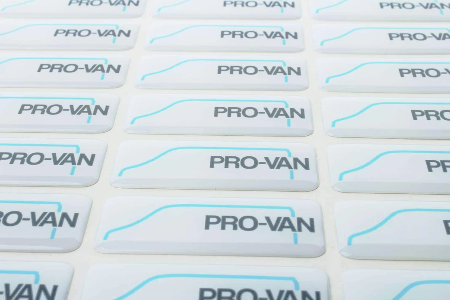 realizacja naklejki 3d dla pro van