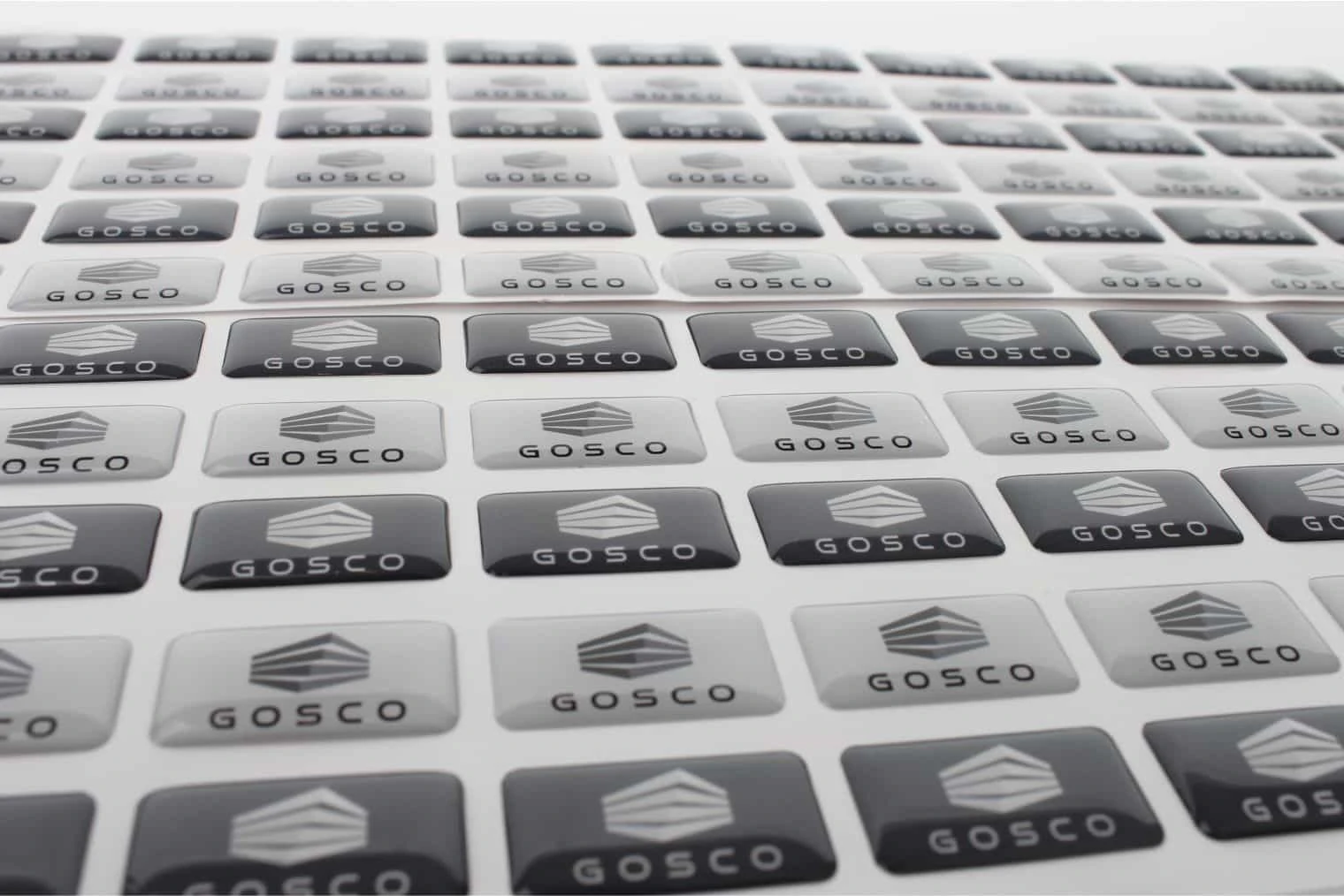 naklejki wypukłe dla gosco