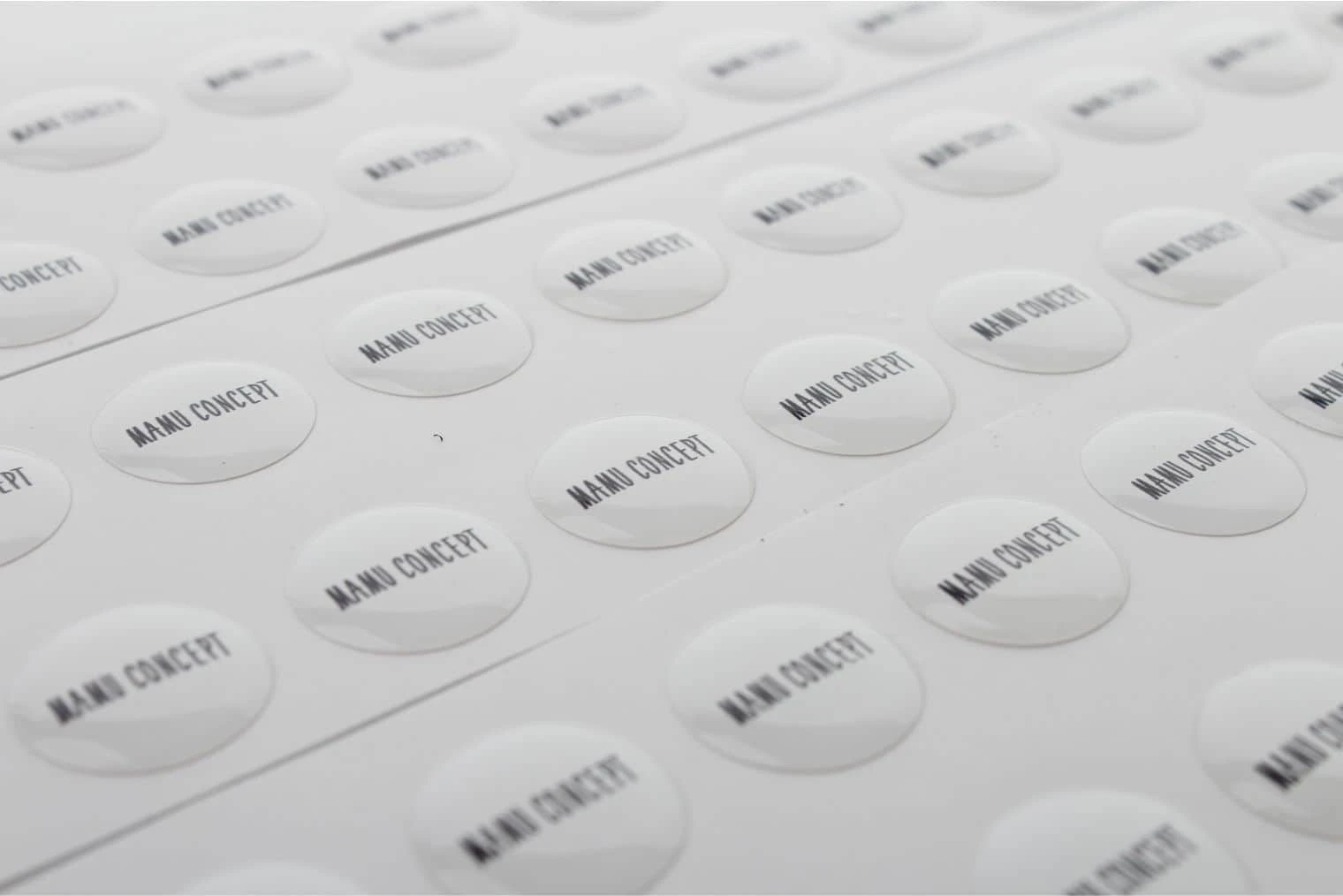 naklejki wypukłe dla Mamu Concept