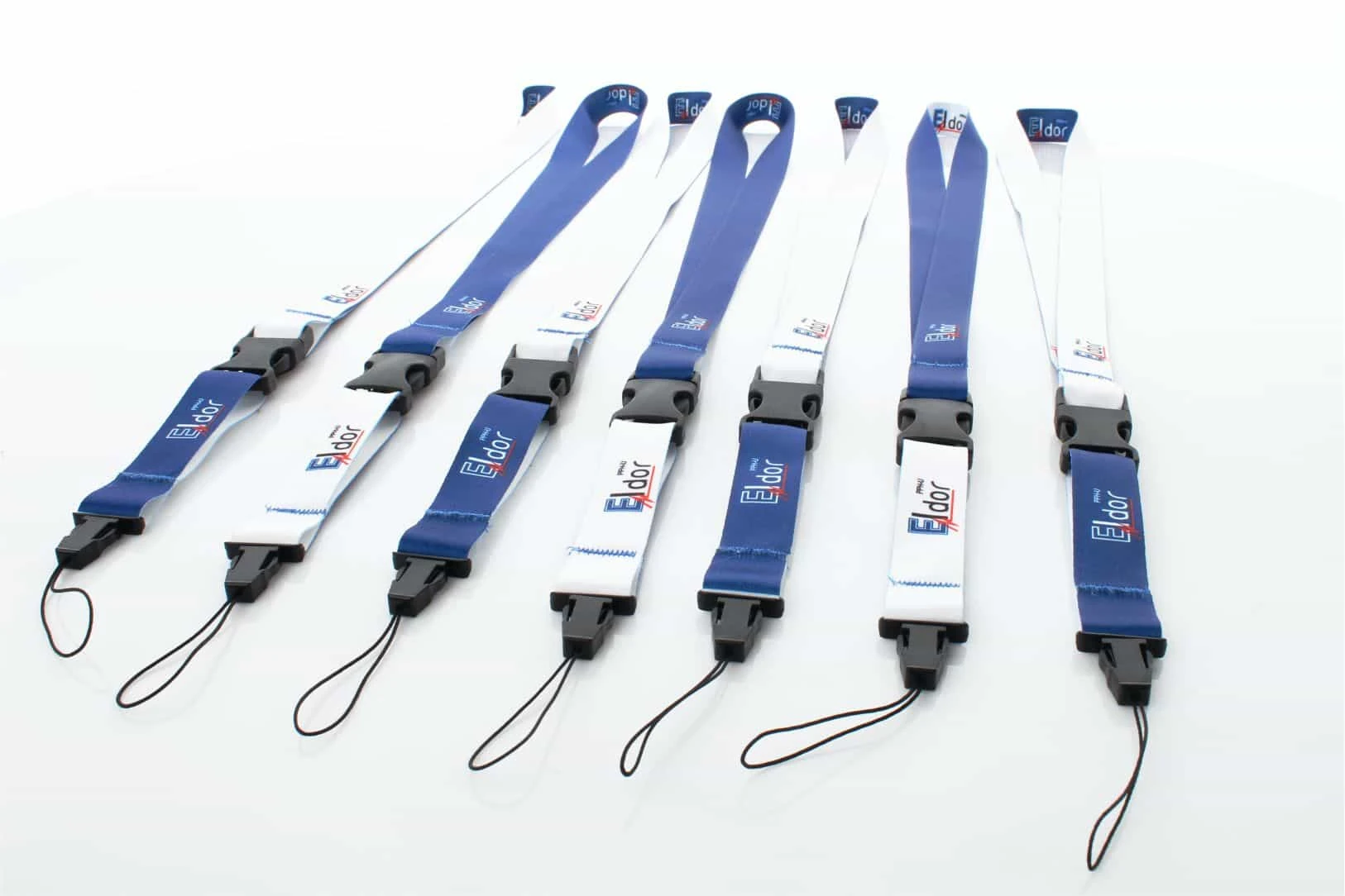 smycze firmowe z dopinką dla Eldor