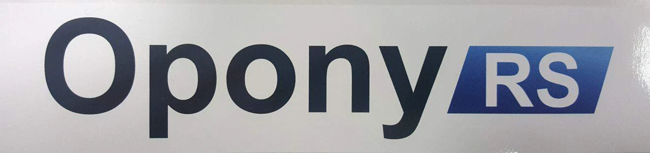 naklejki z logo Opony RS