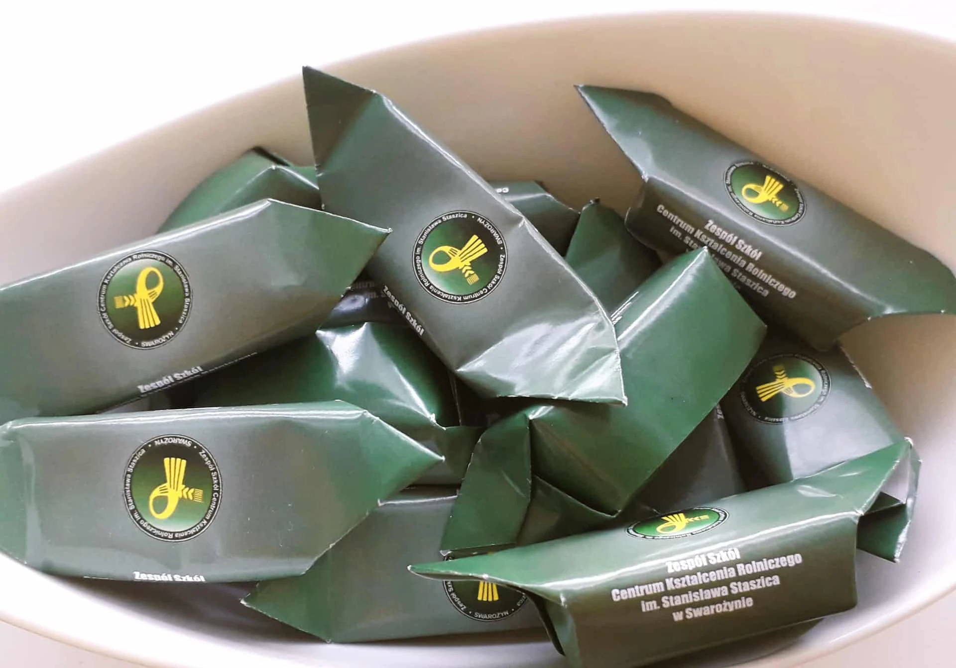 krówki reklamowe z nadrukiem dla zespołu szkół CKR