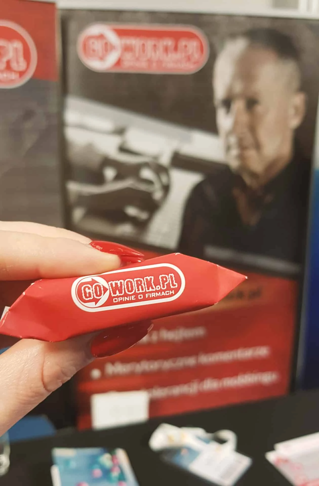 Krówki z nadrukiem GoWork.pl