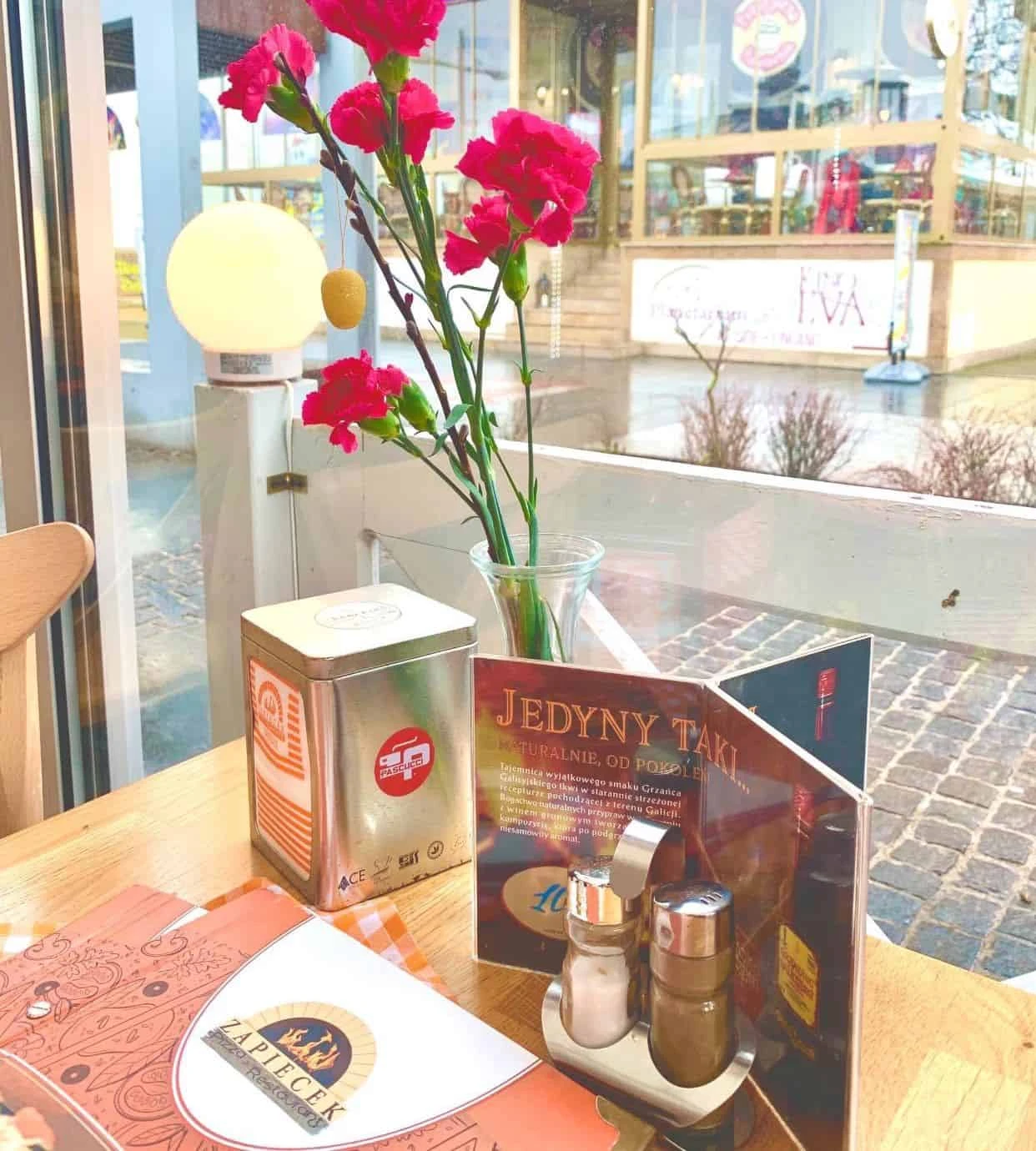 etui na menu z nadrukiem dla restauracji Zapiecek