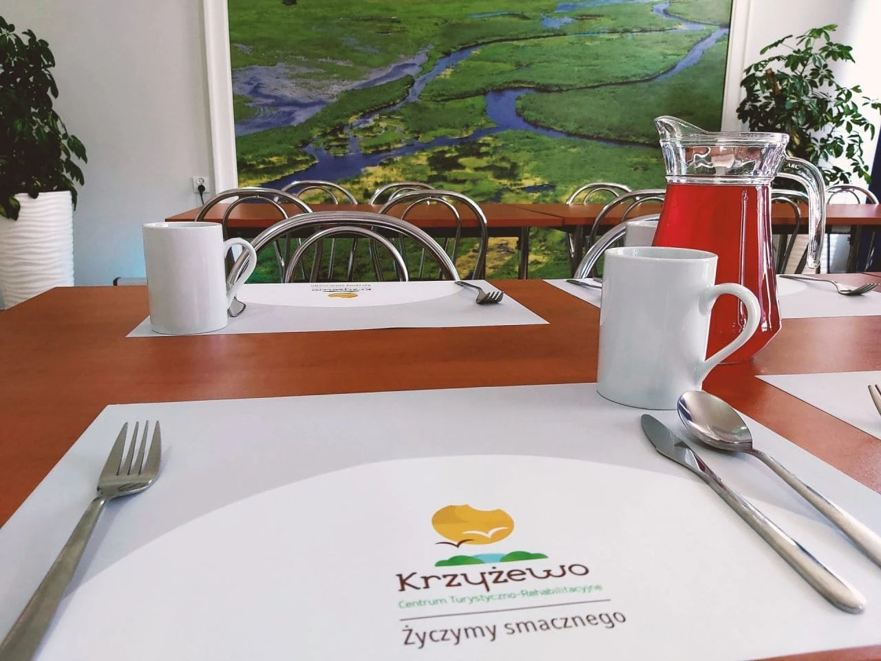 Podkładki na stół z nadrukiem dla Krzyżewo