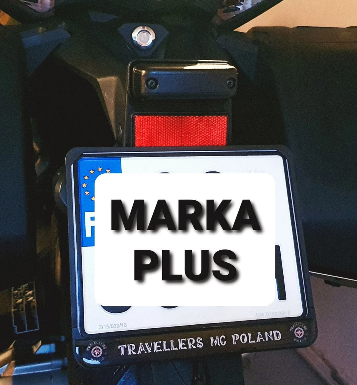 ramki motocyklowe z nadrukiem Travellers