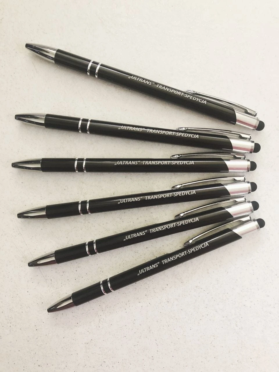 długopisy reklamowe z logo Ultrans