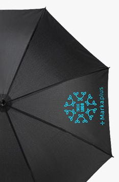 gadżet reklamowy: parasol reklamowy z logo