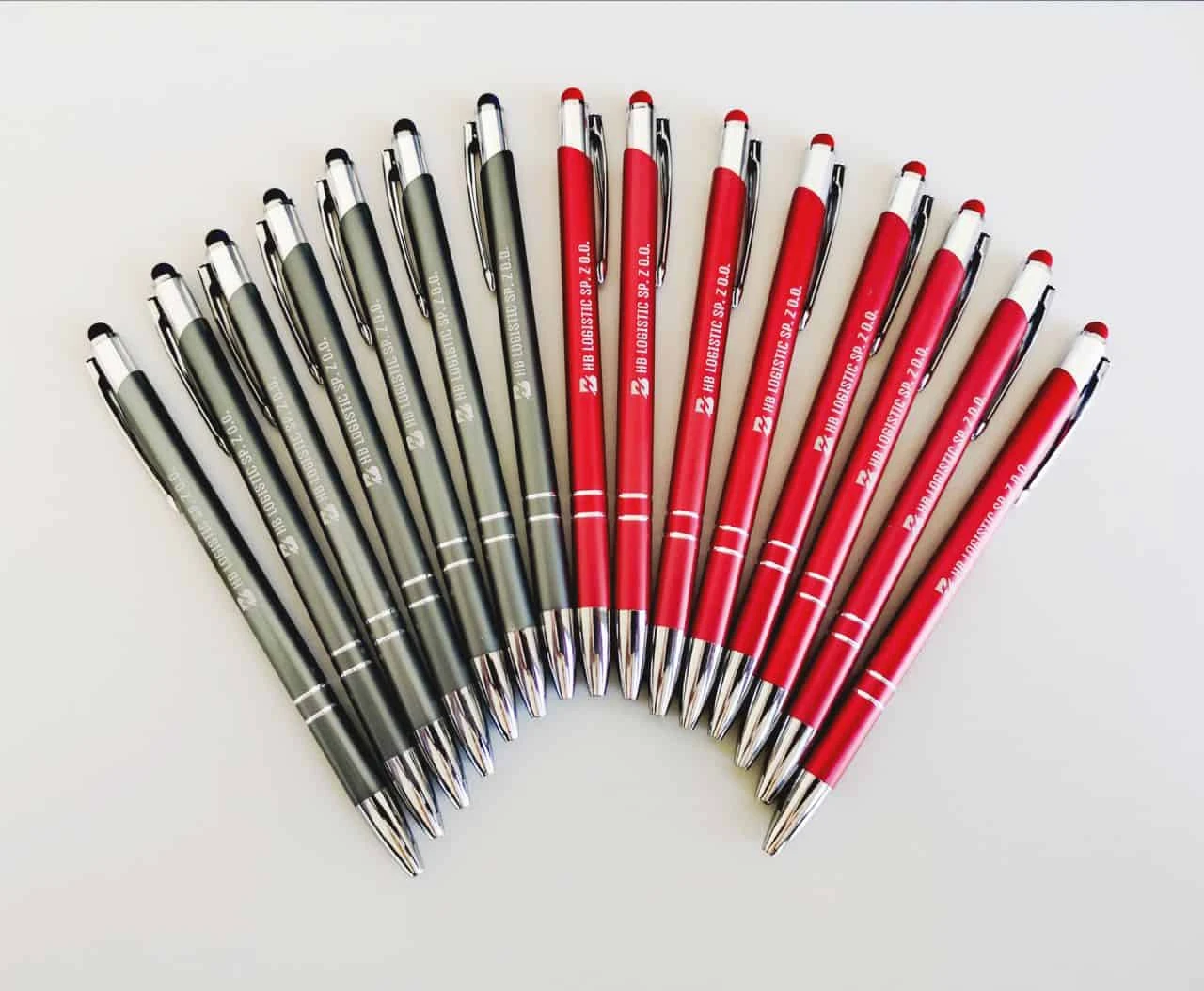 długopisy firmowe z logo HB Logistic