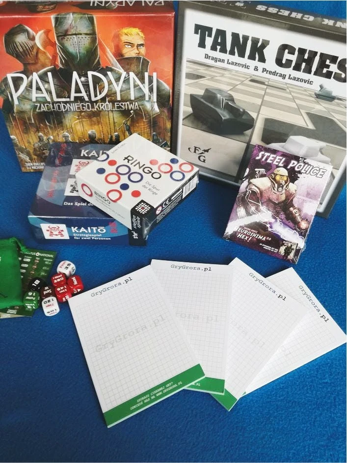 notesy z logo GryGrora.pl