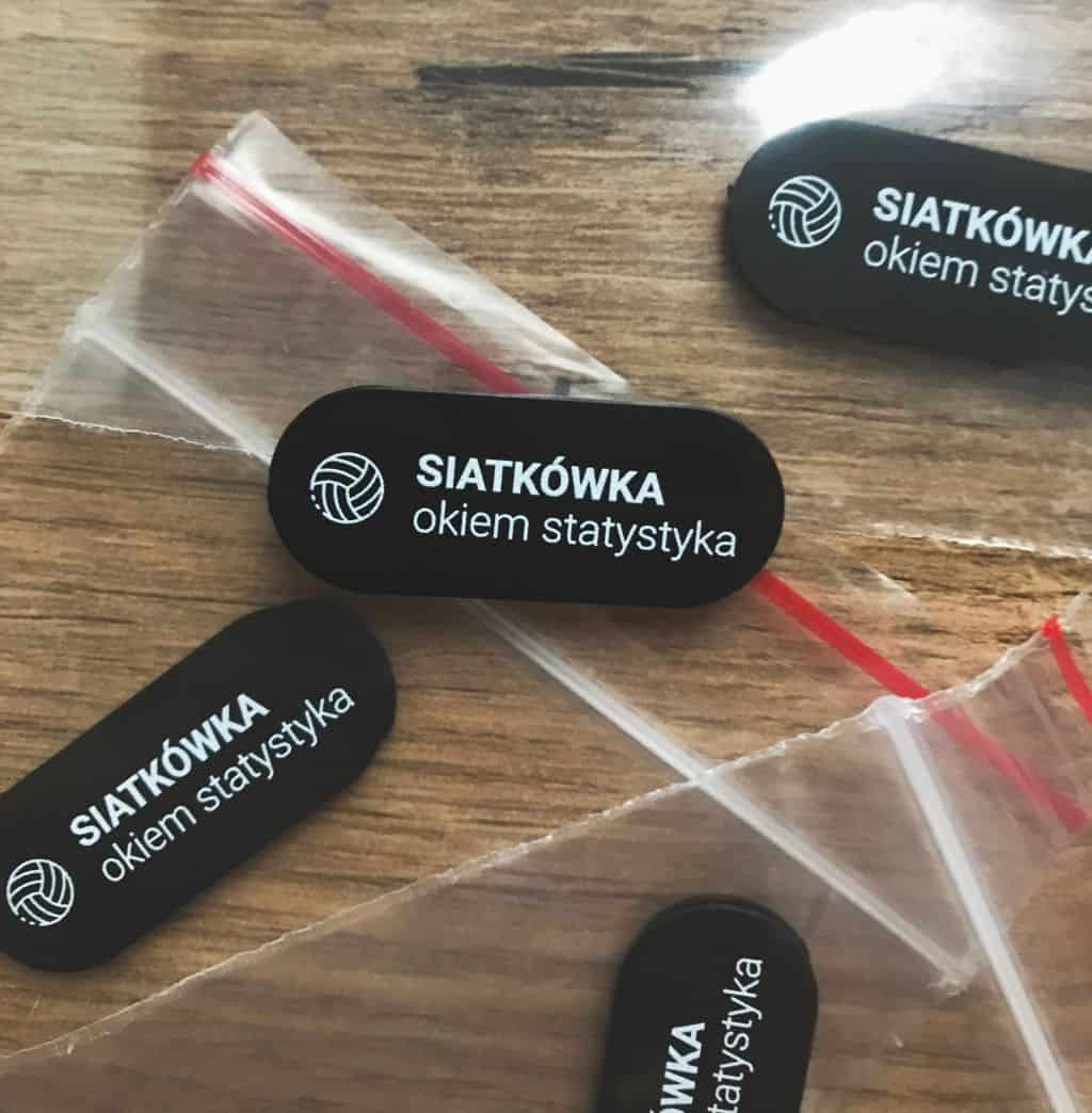 zaślepki na kamerkę z logo SIATKÓWKA okiem statystyka