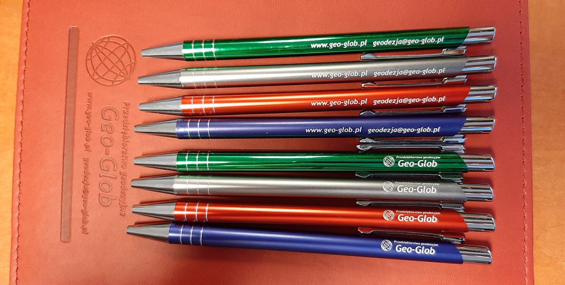 długopisy reklamowe z logo Geo-Glob