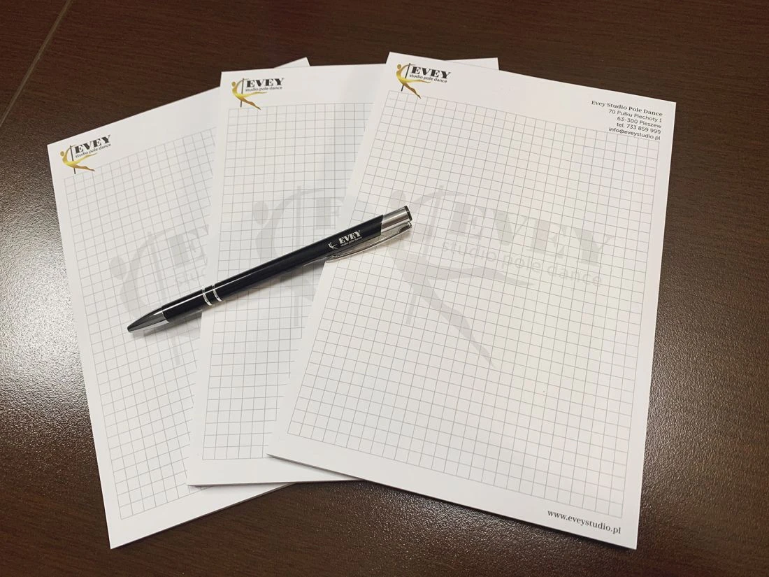 notesy reklamowe z logo Evey