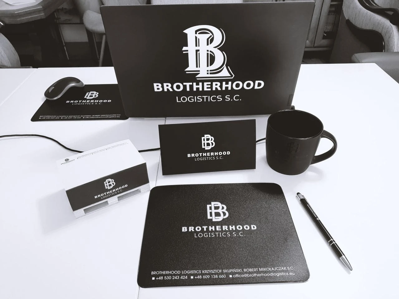 dadżety reklamowe z logo BROTHERHOOD