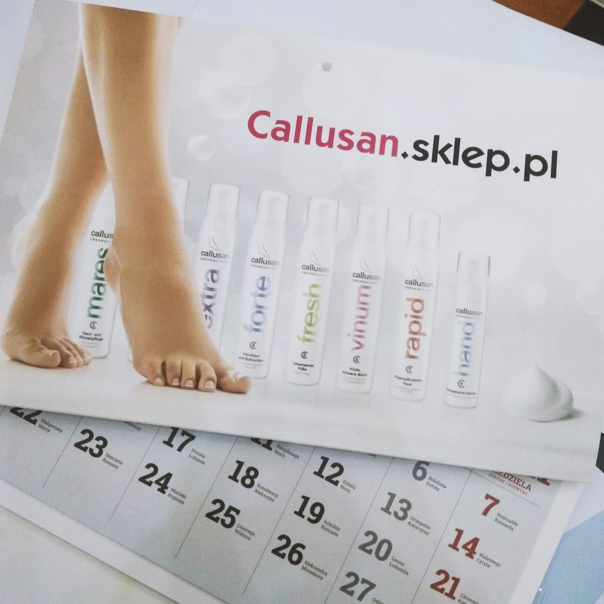 kalendarze dla Callusan