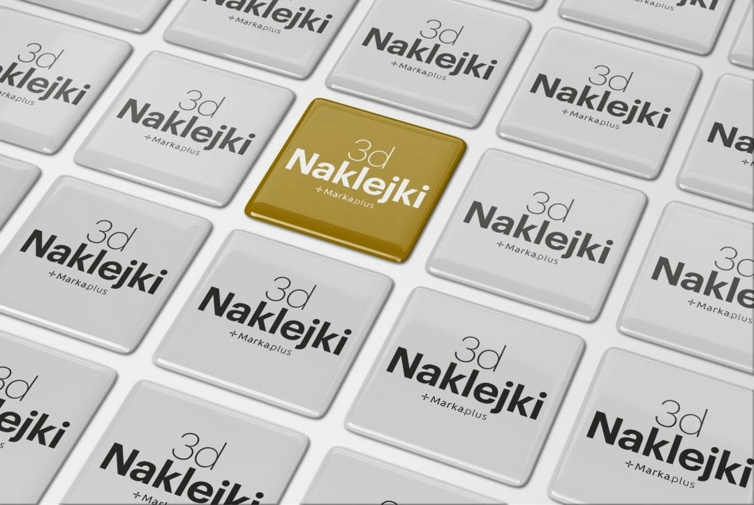 naklejki 3d z nadrukiem