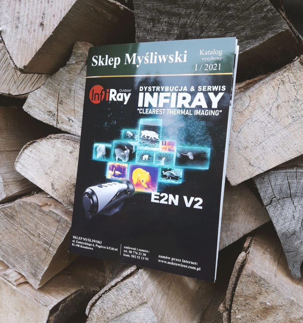 katalogi reklamowe dla sklepu myśliwskiego