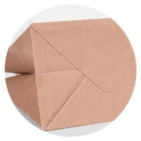 dno torby papierowej