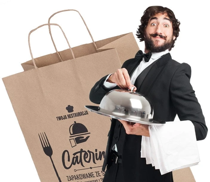 torba papierowa z logo