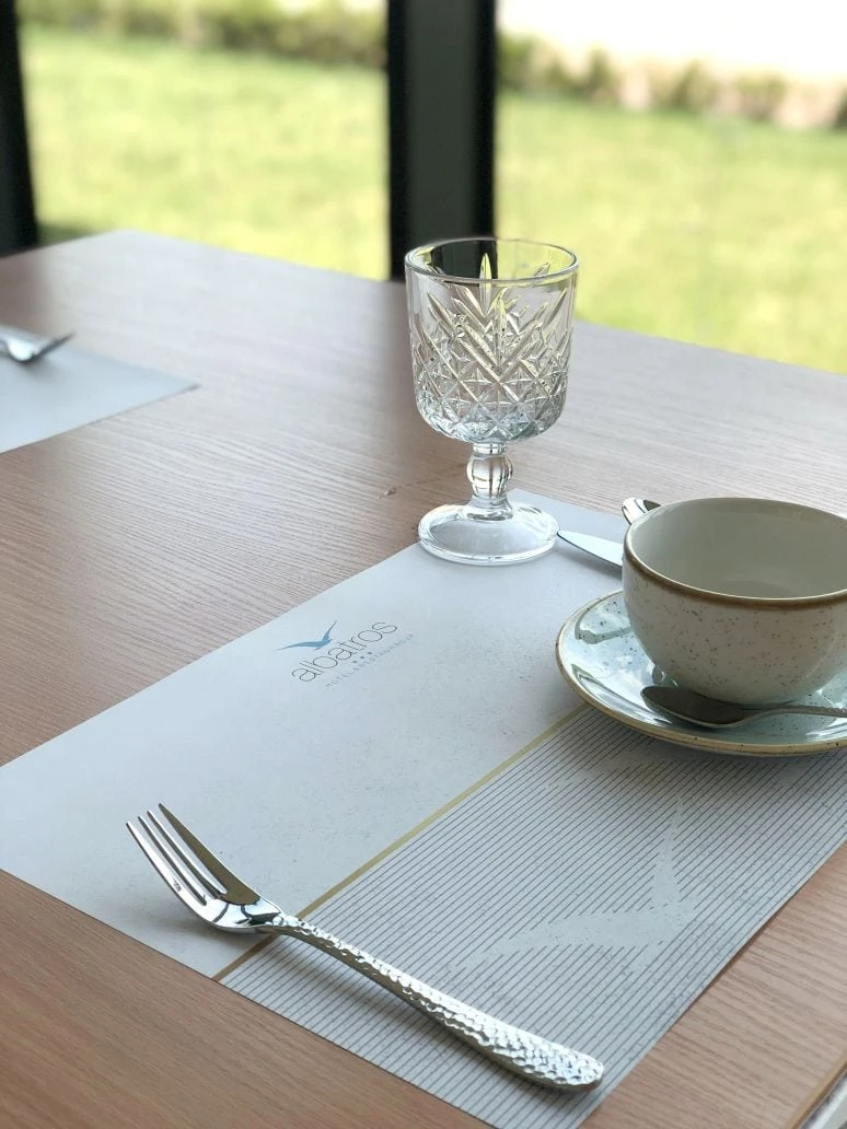 podkładki pod talerze z logo Albatros