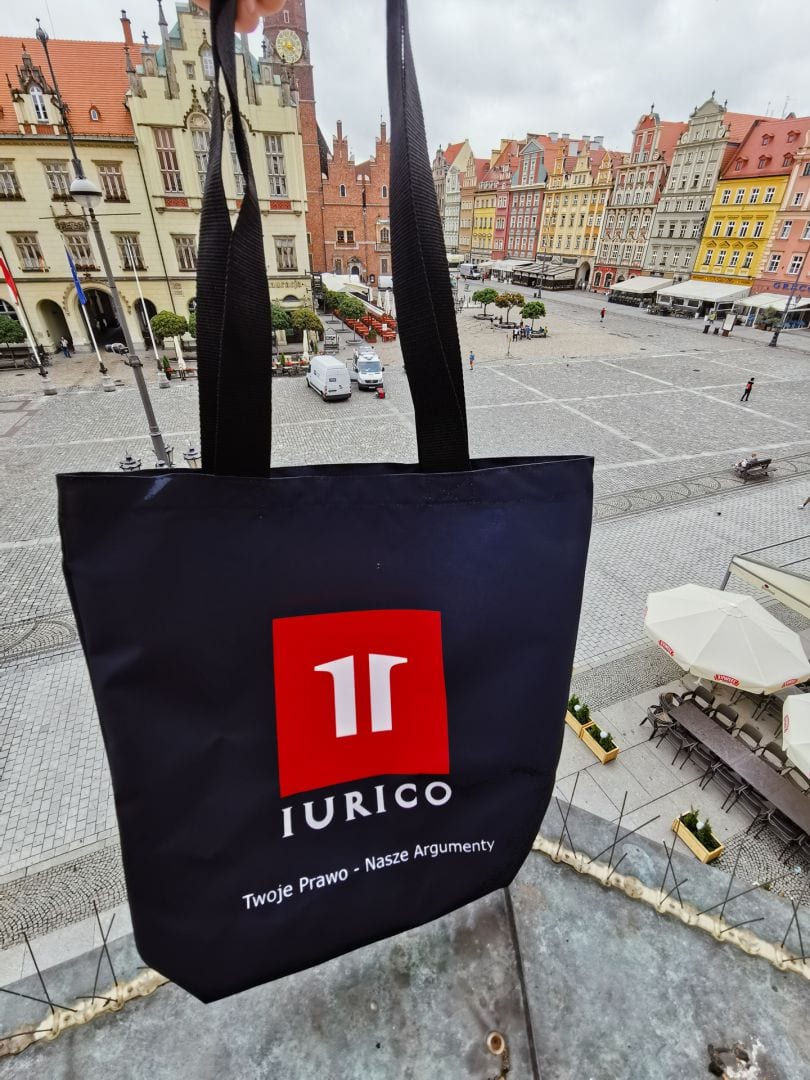 reklamowe torby materiałowe z logo IURICO