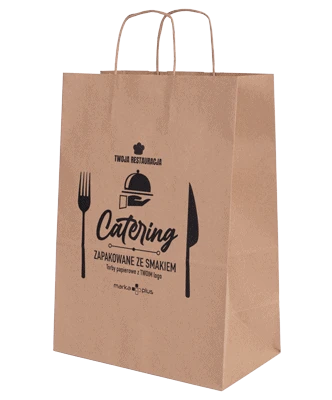 torba papierowa z nadrukiem reklamowym