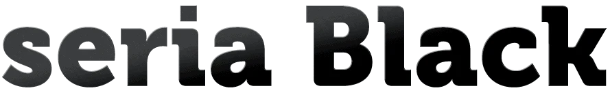 napis seria Black