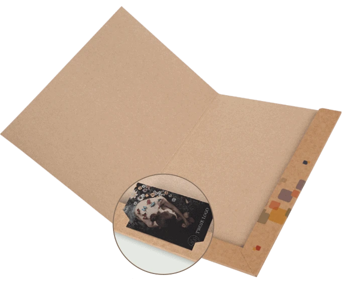 teczki ekologiczne z nadrukiem