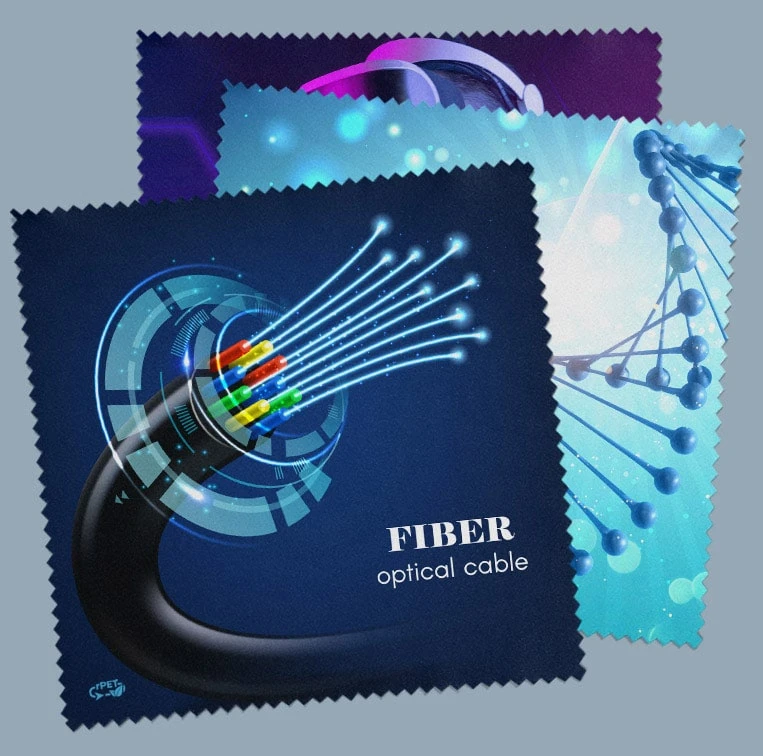 ściereczki do okularów z pełnym nadrukiem