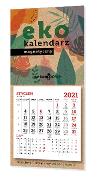 Kalendarze reklamowe na lodówkę