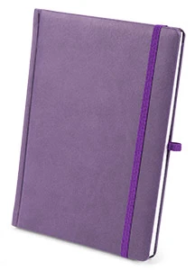 notes książkowy okładka kolor fioletowy