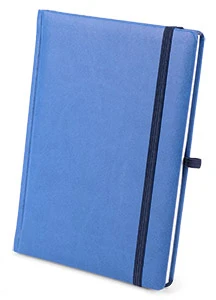 notes książkowy okładka kolor niebieski