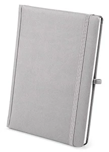 notes książkowy okładka kolor szary