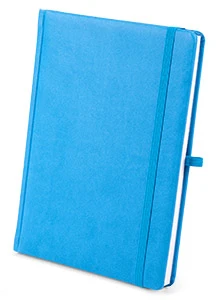 notes książkowy okładka kolor błękitny