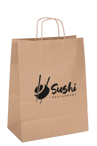 torba papierowa z nadrukiem 240/100/320mm