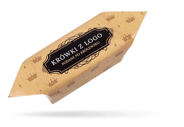 krówka reklamowa z logo