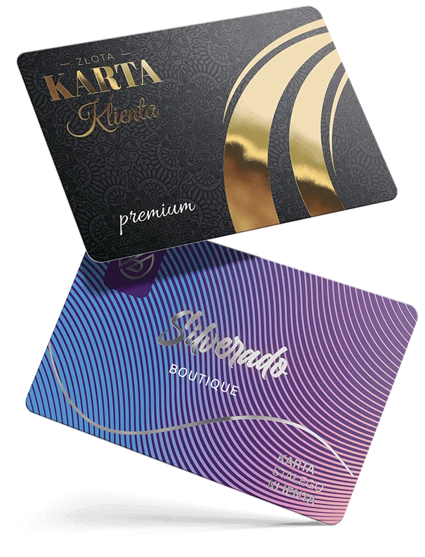 karty plastikowe z nadrukiem