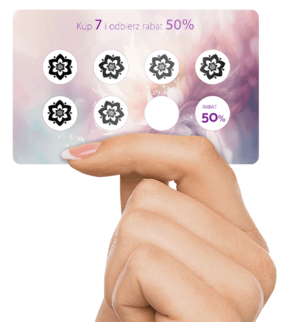 reklamowe karty lojalnościowe z pieczątkami