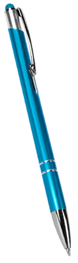 długopis reklamowy kolor turkusowy długopis reklamowy kolor turkusowy