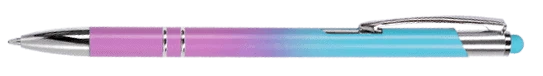 długopis reklamowy kolor turkusowo- różowy