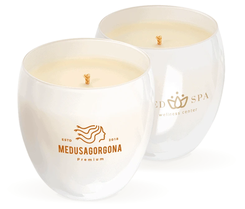 świece Aroma z nadrukiem