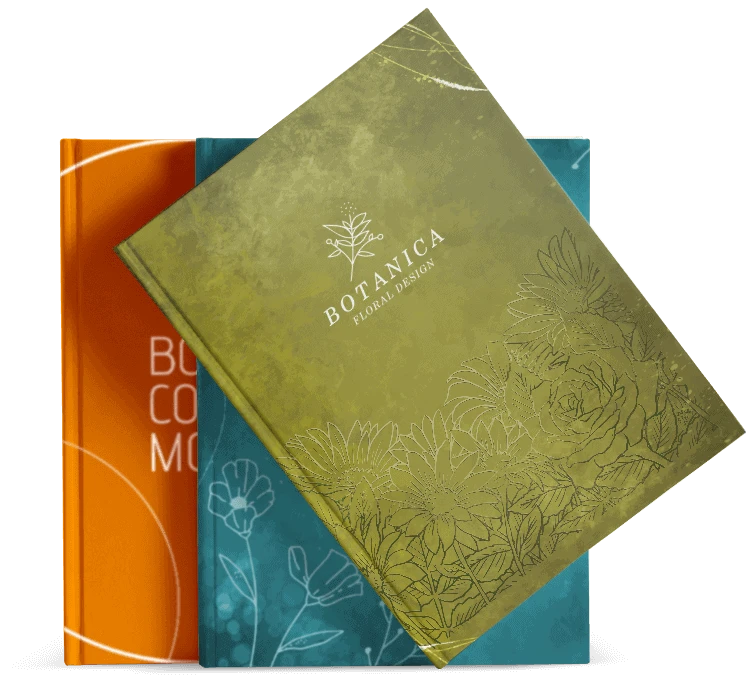 Notesy książkowe Błysk&Mat z logo