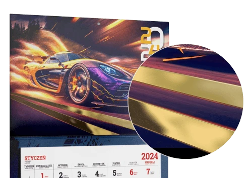 Kalendarze trójdzielne Premium