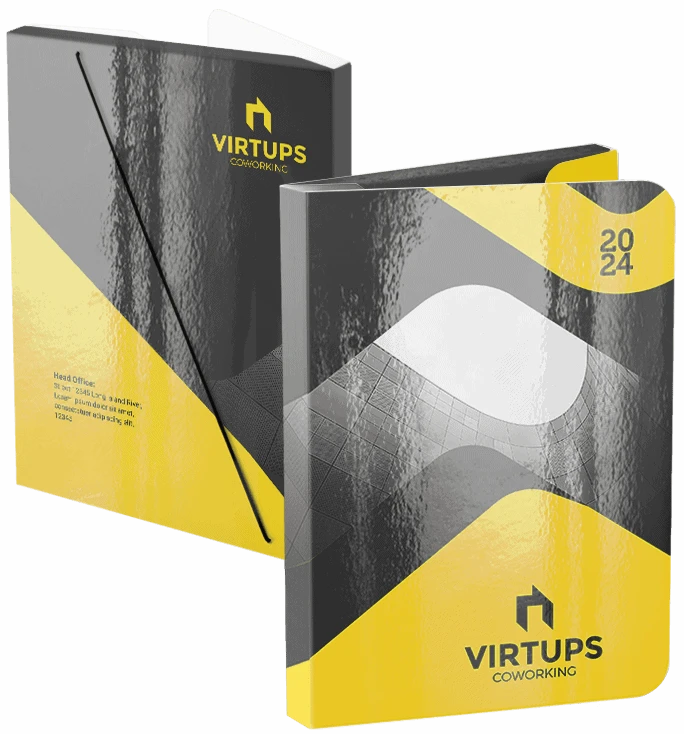 duże teczki firmowe z gumką